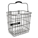 BASKET SUNLT RR WIRE PANNIER SIDE BK