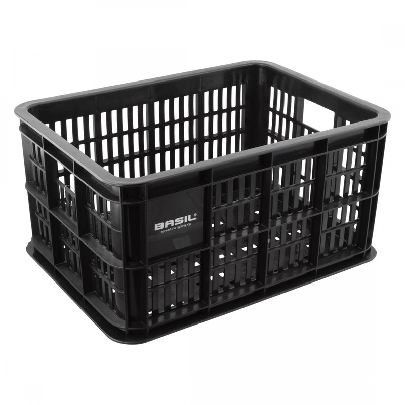 BASKET BASIL RR RACTOP CRATE M 33L BK