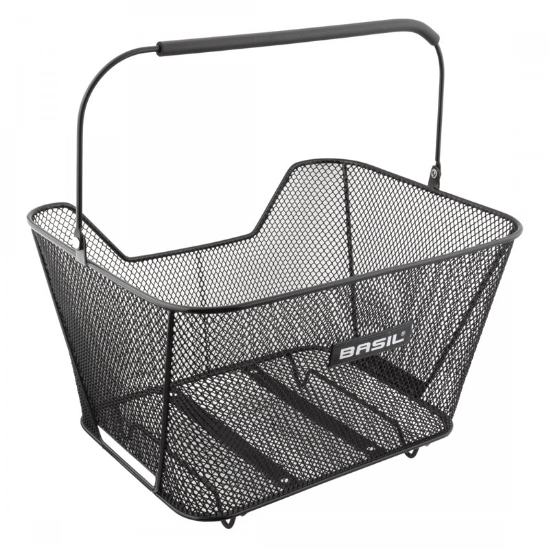 BASKET BASIL RR RACTOP MESH LESTO w/HANDLE BK