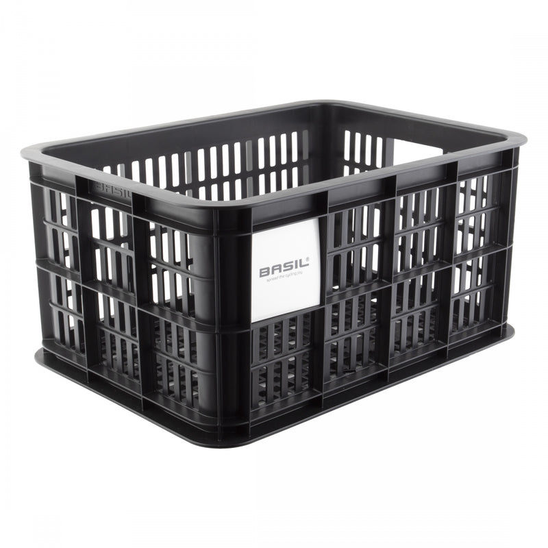 BASKET BASIL RR RACTOP CRATE M 33L BK