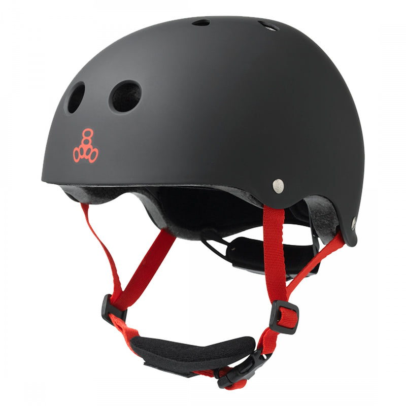 HELMET TRIPLE8 LIL8 DUAL CERT w/EPS XS-SM BK