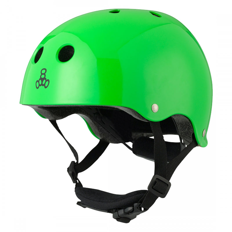 HELMET TRIPLE8 LIL8 DUAL CERT w/EPS XS-SM BK