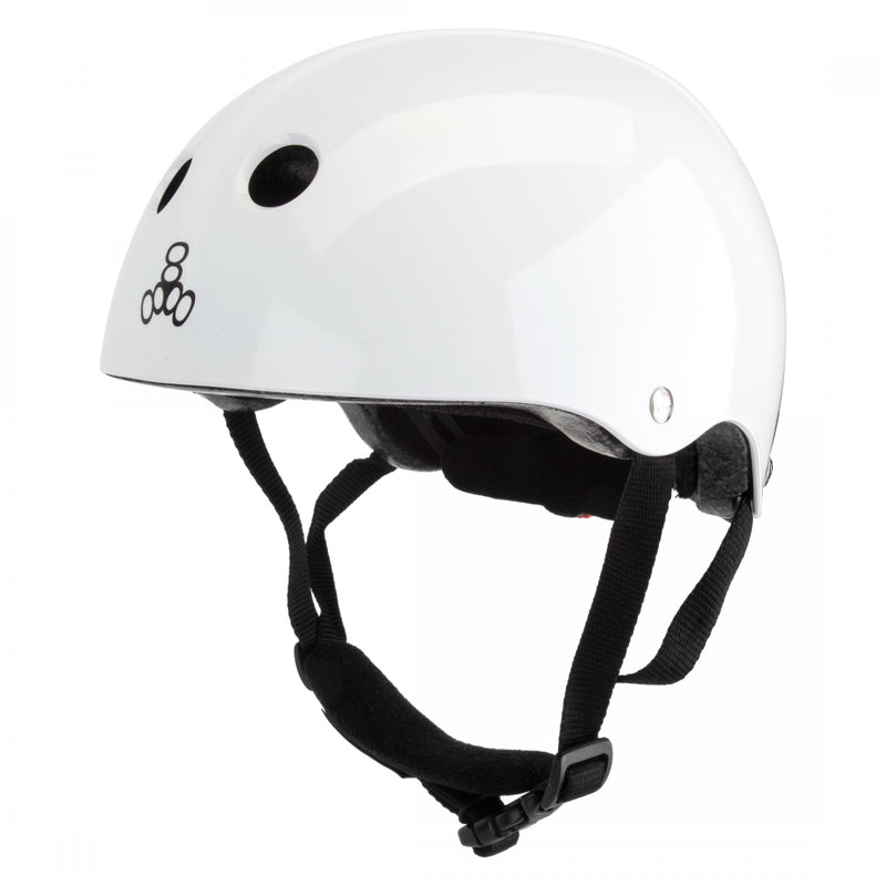 HELMET TRIPLE8 LIL8 DUAL CERT w/EPS XS-SM BK