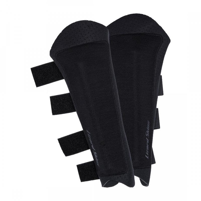 LIZARD SHIN GUARDS HARD OSFA BK