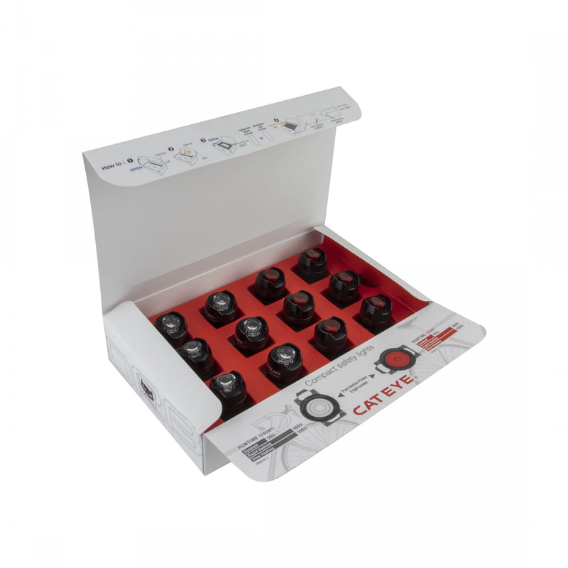 POP CATEYE SL-LD160 6-FRONT/6-REAR COUNTER DISPLAY