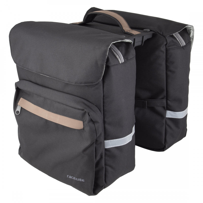 BAG RACKTIME PANNIER TURE DOUBLE 2.0 BK