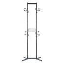 STORAGE RACK DELTA FOUR BIKE FREESTANDING RACK w/BASKET
