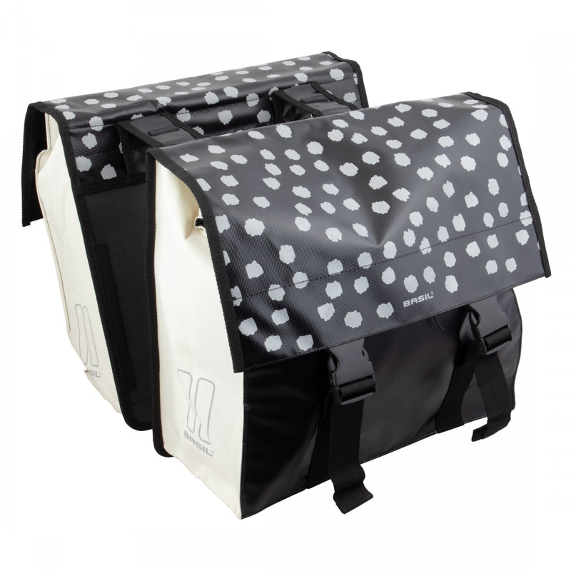 BAG BASIL PANNIER URBAN LOAD DOUBLE UBS BK