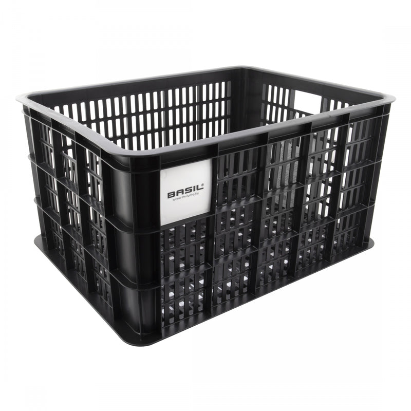 BASKET BASIL RR RACTOP CRATE M 33L BK