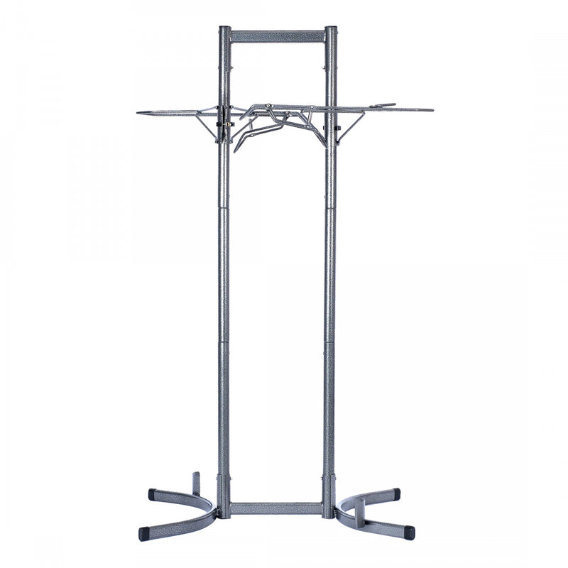 STORAGE RACK DELTA TWO BIKE UPRIGHT FREESTANDING GY