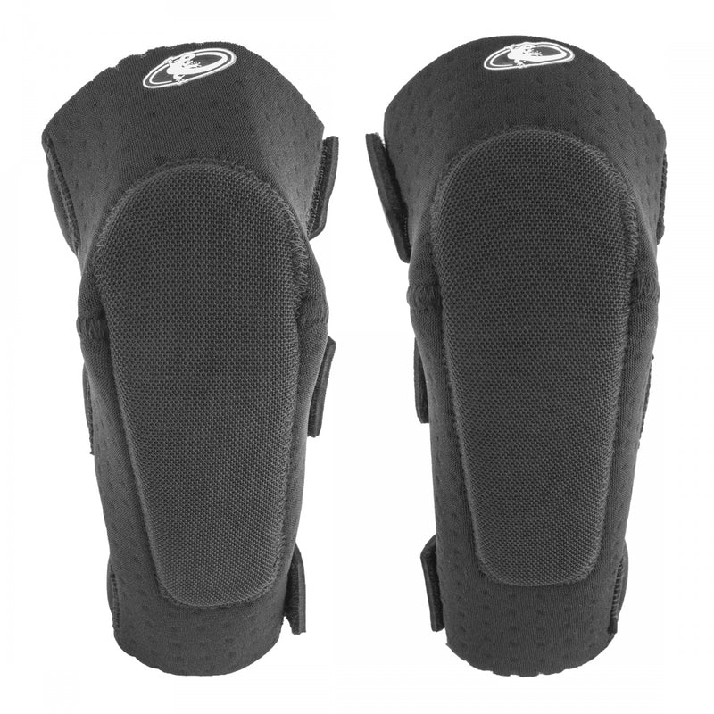 LIZARD ELBOW GUARDS SOFT YOUTH BLK