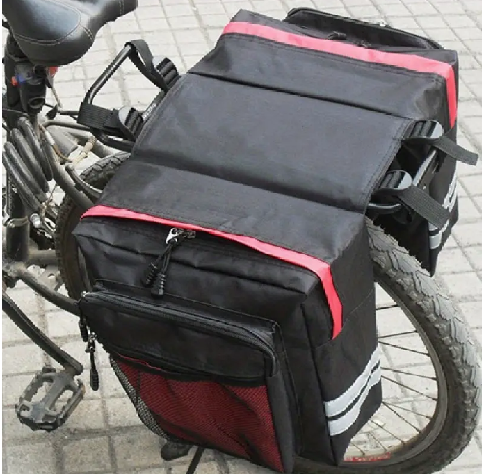 Waterproof Bike Rear Rack Saddle Bag