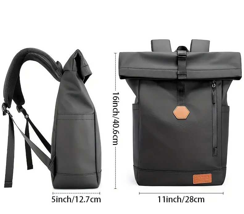 BANGE  Large Capacity Casual Backpack, Business Trip Travel Backpack, Computer Bag