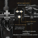 Wireless Bike Light with Turn Signal Indicator and Remote Control