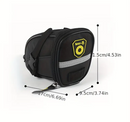 Bicycle Strap-On Waterproof Saddle Bag