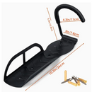 Vertical Bike Hook, 1pc 65-Lb Capacity Wall Mount Bike Rack, - Easy To Hang & Detach