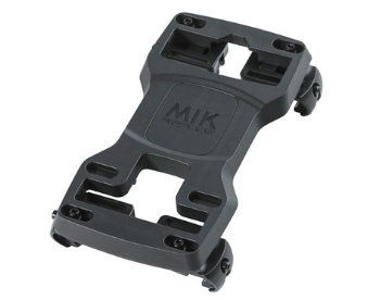 Basil MIK Carrier Plate Rack Adaptor - Black