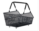 Basil Centro S MIK Rear Basket - Black