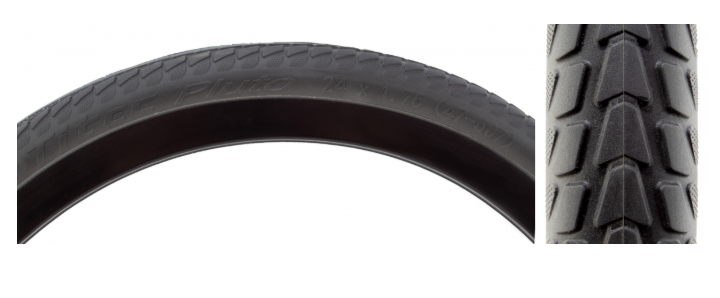 Titec Flat free solid tire 24"