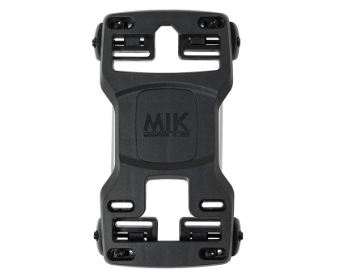 Basil MIK Carrier Plate Rack Adaptor - Black