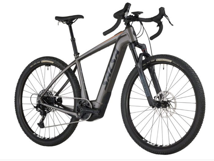 Salsa Tributary Apex Eagle SUS Ebike - 29", Aluminum, Charcoal