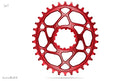 ABSOLUTE BLACK - OVAL DIRECT MOUNT CHAINRING FOR SRAM BOOST CRANKS 3MM OFFSET