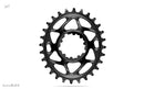 ABSOLUTE BLACK - OVAL DIRECT MOUNT CHAINRING FOR SRAM BOOST CRANKS 3MM OFFSET