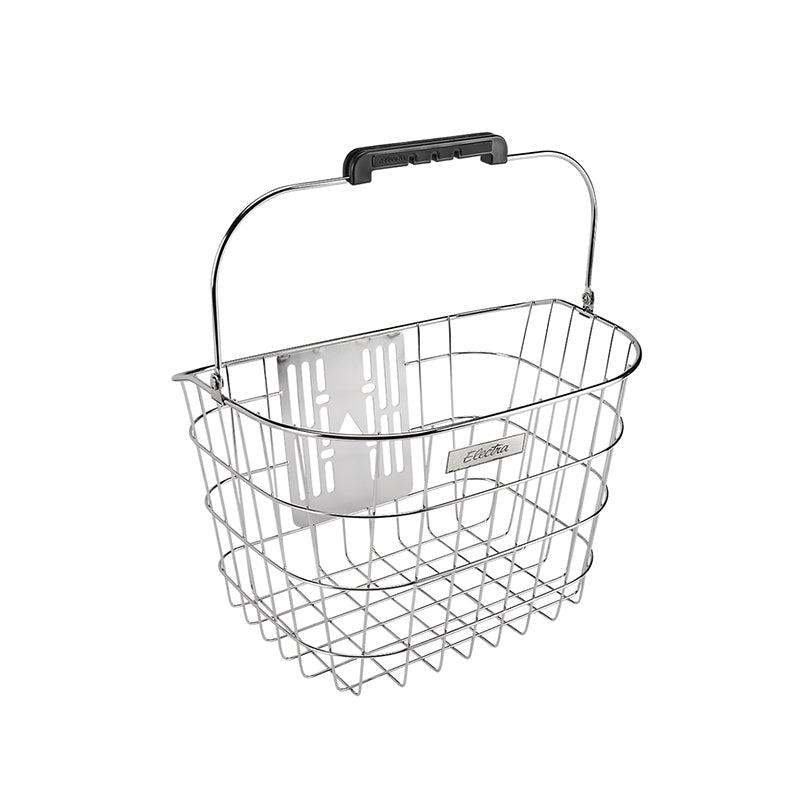 ELECTRA - STAINLESS WIRE QR FRONT BASKET - (Color Options)
