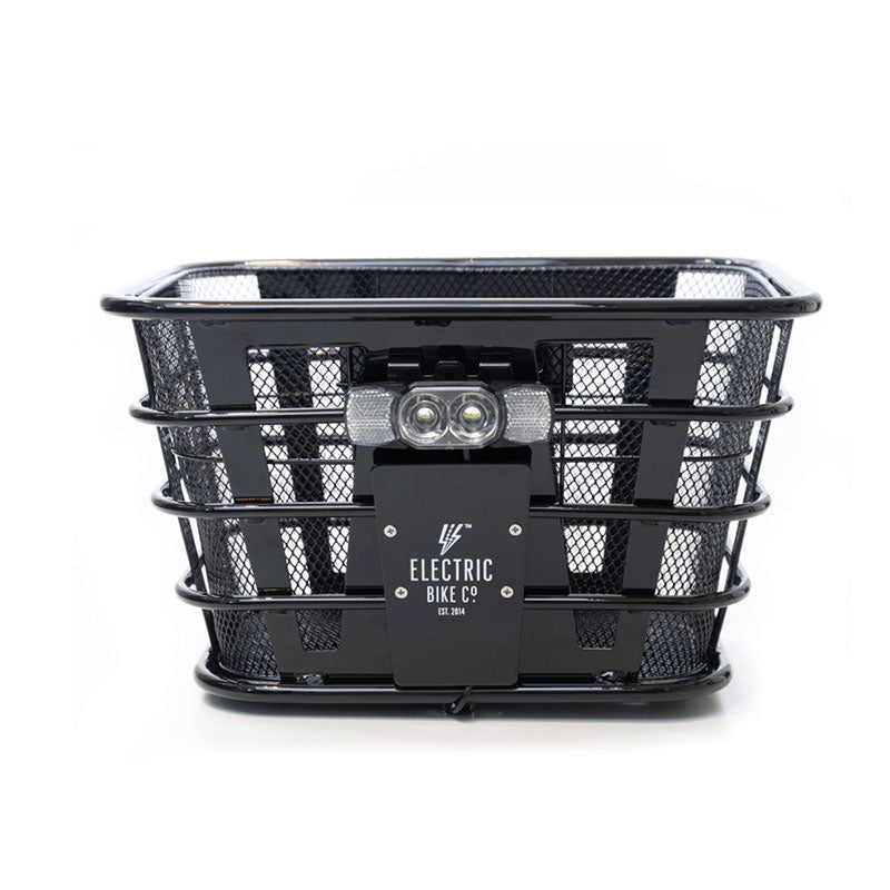 ELECTRIC BIKE COMPANY - FRONT BASKET (NO BATTERY) | Bike Boutique by Electra