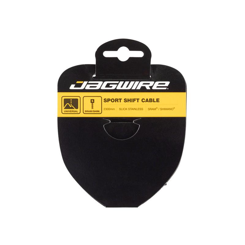 JAGWIRE - SPORT SHIFT CABLE 1.1 X 2300MM SRAM/SHIMANO - STAINLESS STEEL