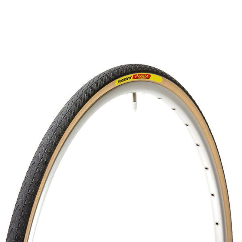 PANARACER - PASELA 650B 27.5x1.75 WIRE TIRE - BLACK / TAN WALL