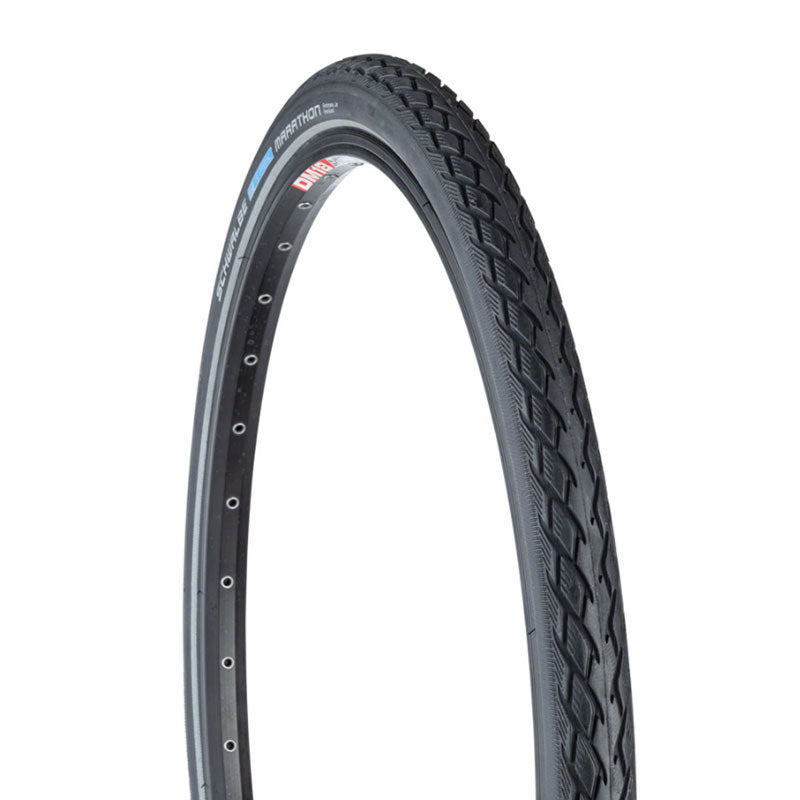 SCHWALBE - MARATHON 700C X 28C CLINCHER TIRE - BLACK