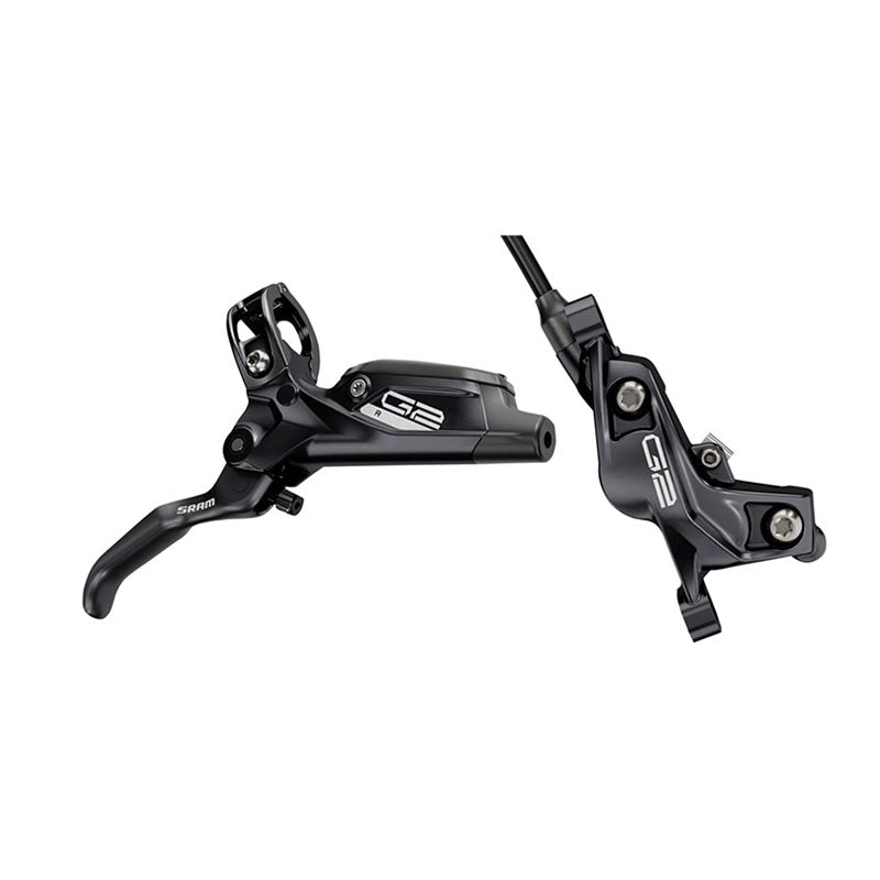 SRAM - G2 R DISC BRAKE & LEVER HYDRAULIC POST MOUNT ANODIZED BLACK | Bike Boutique by Electra