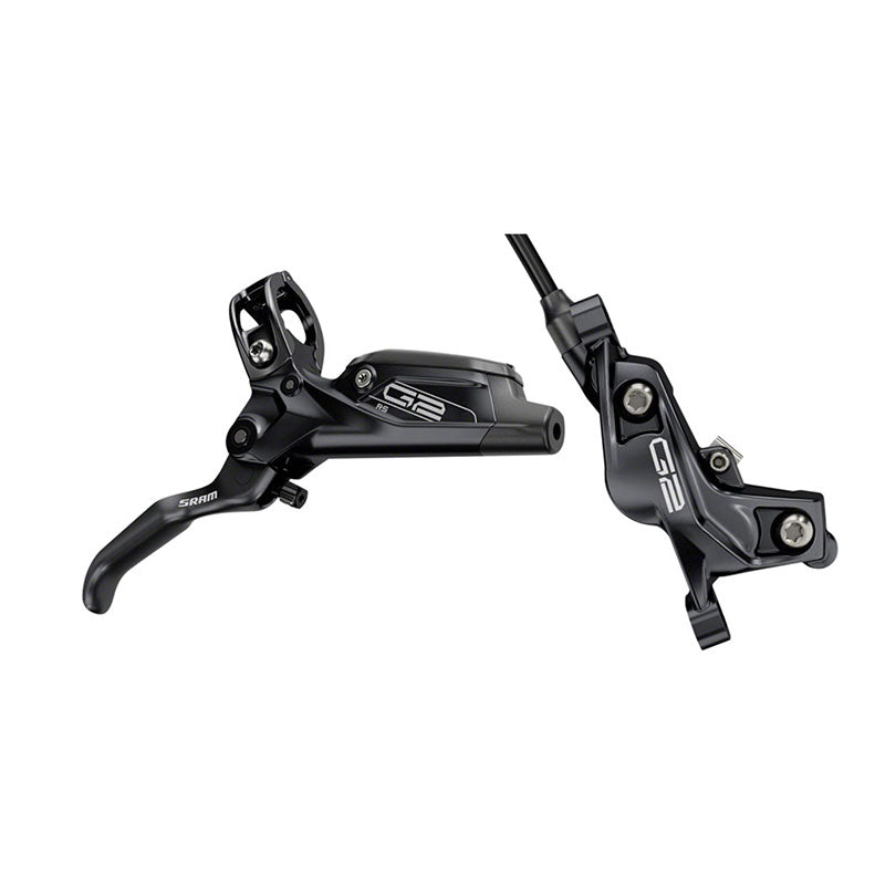 SRAM - G2 RS DISC BRAKE & LEVER HYDRAULIC POST MOUNT ANODIZED BLACK | Bike Boutique by Electra