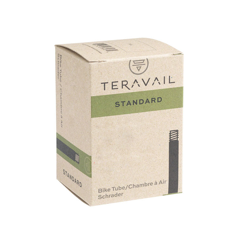 TERAVAIL - 27.5 X 2.0-2.4" SCHRADER VALVE TUBE - BLACK